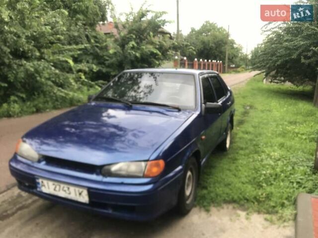 Синий ВАЗ 2115 Самара, объемом двигателя 1.5 л и пробегом 400 тыс. км за 2000 $, фото 1 на Automoto.ua