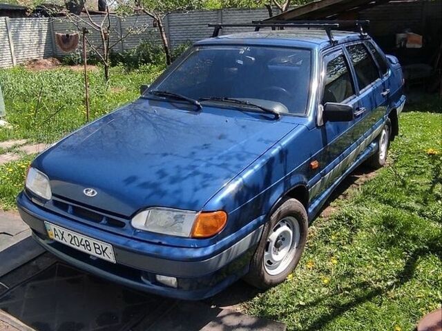 Синий ВАЗ 2115 Самара, объемом двигателя 1.5 л и пробегом 87 тыс. км за 2400 $, фото 1 на Automoto.ua