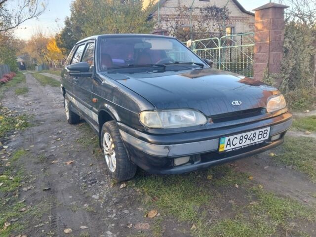 Синий ВАЗ 2115 Самара, объемом двигателя 1.5 л и пробегом 356 тыс. км за 1300 $, фото 1 на Automoto.ua