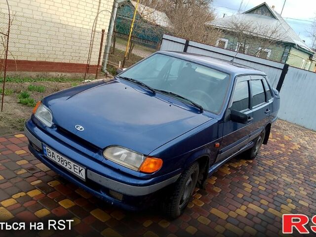 Синий ВАЗ 2115 Самара, объемом двигателя 1.5 л и пробегом 210 тыс. км за 1500 $, фото 1 на Automoto.ua