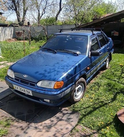 Синий ВАЗ 2115 Самара, объемом двигателя 1.5 л и пробегом 87 тыс. км за 2650 $, фото 1 на Automoto.ua
