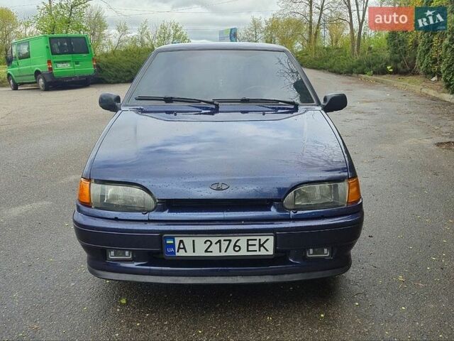 Синий ВАЗ 2115 Самара, объемом двигателя 1.5 л и пробегом 190 тыс. км за 2100 $, фото 1 на Automoto.ua