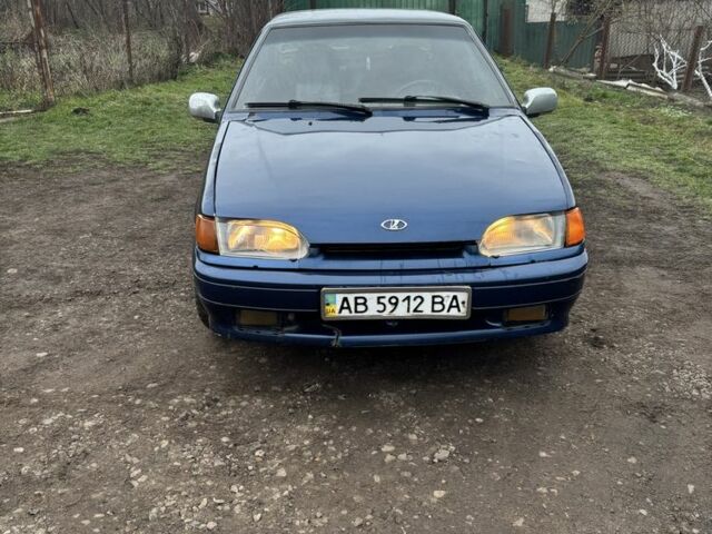 Синий ВАЗ 2115 Самара, объемом двигателя 1.5 л и пробегом 129 тыс. км за 950 $, фото 1 на Automoto.ua