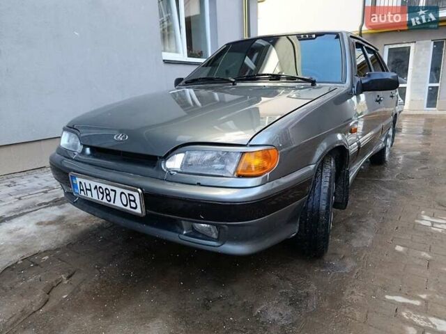 Синий ВАЗ 2115 Самара, объемом двигателя 1.5 л и пробегом 205 тыс. км за 2400 $, фото 1 на Automoto.ua