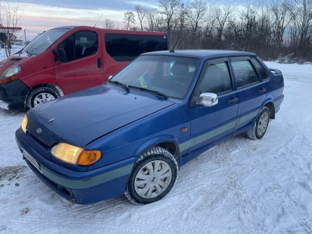 Синій ВАЗ 2115 Самара, об'ємом двигуна 1.5 л та пробігом 255 тис. км за 1150 $, фото 1 на Automoto.ua