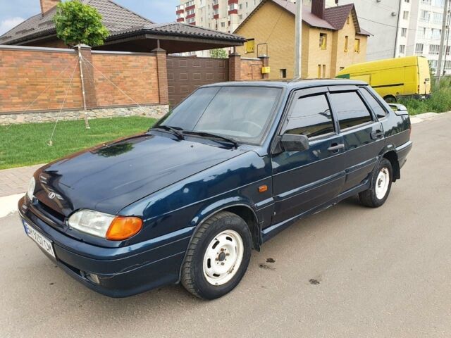 Синий ВАЗ 2115 Самара, объемом двигателя 1.6 л и пробегом 140 тыс. км за 2500 $, фото 1 на Automoto.ua