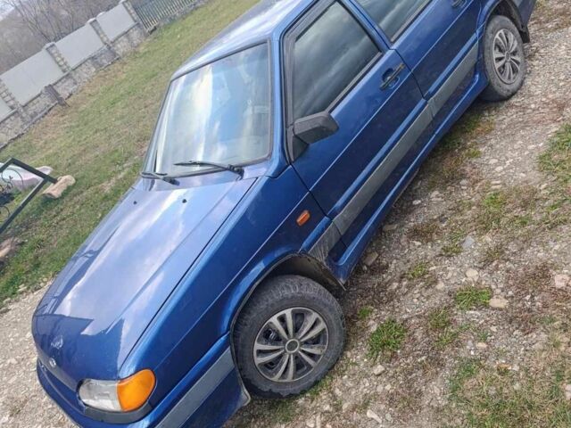 Синий ВАЗ 2115 Самара, объемом двигателя 1.5 л и пробегом 140 тыс. км за 1600 $, фото 1 на Automoto.ua