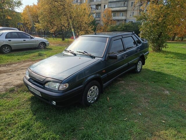 Синий ВАЗ 2115 Самара, объемом двигателя 1.6 л и пробегом 200 тыс. км за 1501 $, фото 1 на Automoto.ua