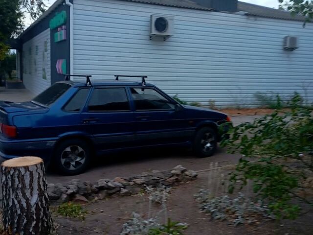 Синій ВАЗ 2115 Самара, об'ємом двигуна 1.6 л та пробігом 198 тис. км за 1400 $, фото 1 на Automoto.ua