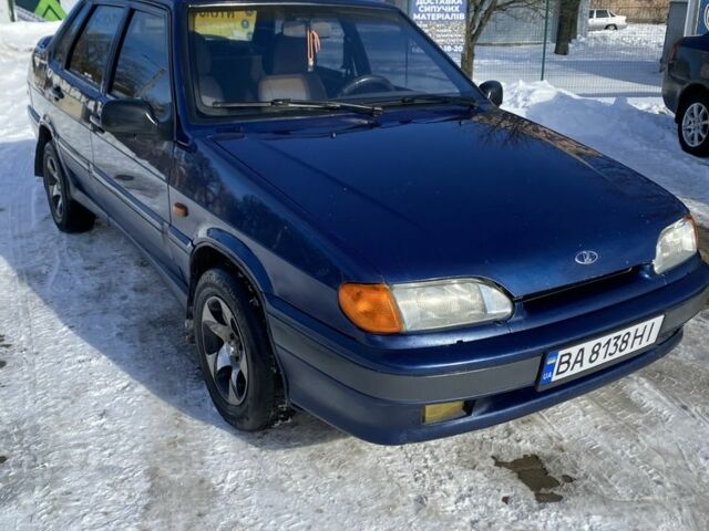 Синий ВАЗ 2115 Самара, объемом двигателя 1.6 л и пробегом 144 тыс. км за 2050 $, фото 1 на Automoto.ua