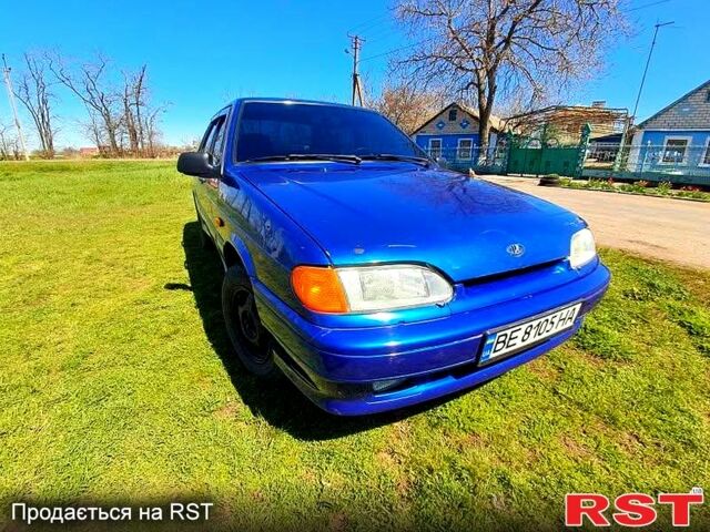 Синий ВАЗ 2115 Самара, объемом двигателя 1.6 л и пробегом 100 тыс. км за 2600 $, фото 1 на Automoto.ua