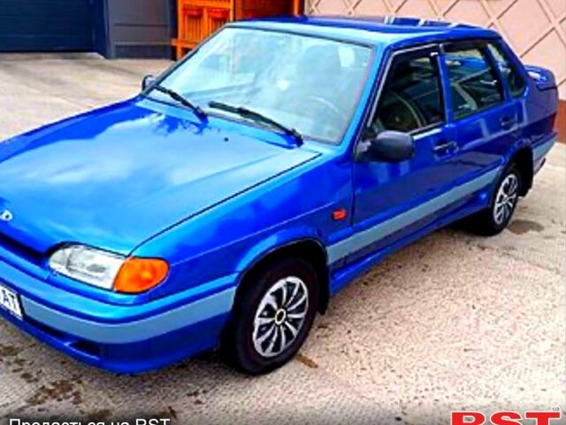 Синий ВАЗ 2115 Самара, объемом двигателя 1.6 л и пробегом 289 тыс. км за 2300 $, фото 1 на Automoto.ua