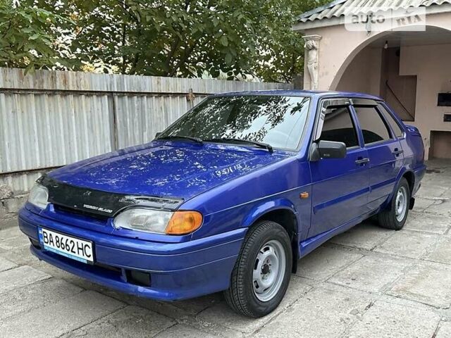 Синій ВАЗ 2115 Самара, об'ємом двигуна 1.6 л та пробігом 150 тис. км за 2500 $, фото 1 на Automoto.ua