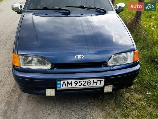 Синий ВАЗ 2115 Самара, объемом двигателя 1.6 л и пробегом 180 тыс. км за 2500 $, фото 1 на Automoto.ua