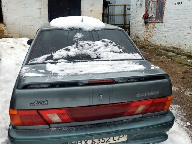 Синій ВАЗ 2115 Самара, об'ємом двигуна 1 л та пробігом 250 тис. км за 900 $, фото 1 на Automoto.ua