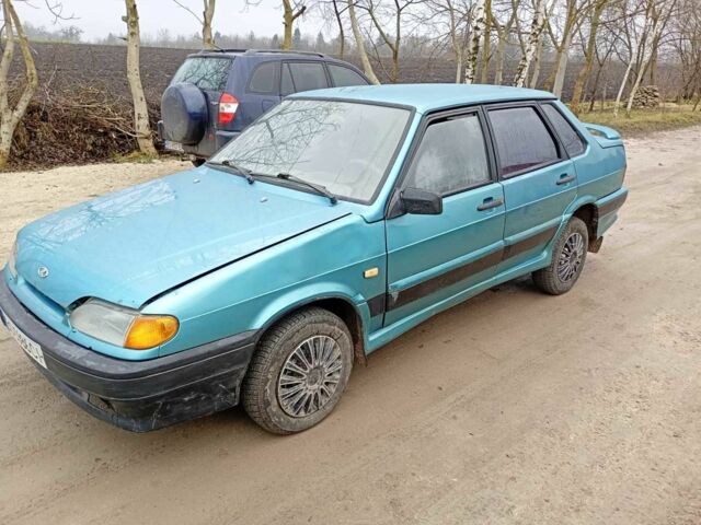 Зеленый ВАЗ 2115 Самара, объемом двигателя 5 л и пробегом 200 тыс. км за 730 $, фото 1 на Automoto.ua