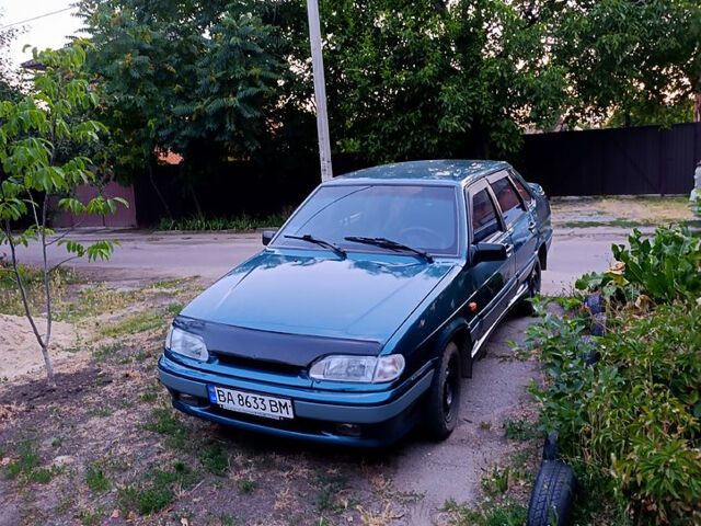 Зеленый ВАЗ 2115 Самара, объемом двигателя 1.5 л и пробегом 220 тыс. км за 2400 $, фото 1 на Automoto.ua
