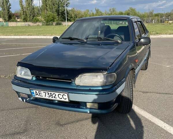 Зеленый ВАЗ 2115 Самара, объемом двигателя 1.5 л и пробегом 250 тыс. км за 1500 $, фото 1 на Automoto.ua