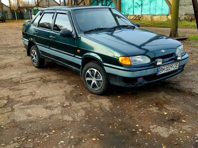 Зелений ВАЗ 2115 Самара, об'ємом двигуна 1.5 л та пробігом 0 тис. км за 1600 $, фото 1 на Automoto.ua