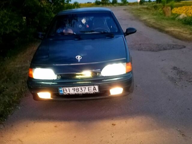 Зелений ВАЗ 2115 Самара, об'ємом двигуна 1.5 л та пробігом 0 тис. км за 1300 $, фото 1 на Automoto.ua
