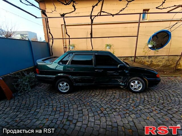 Зелений ВАЗ 2115 Самара, об'ємом двигуна 1.5 л та пробігом 200 тис. км за 600 $, фото 1 на Automoto.ua