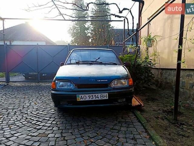 Зеленый ВАЗ 2115 Самара, объемом двигателя 1.5 л и пробегом 200 тыс. км за 600 $, фото 1 на Automoto.ua