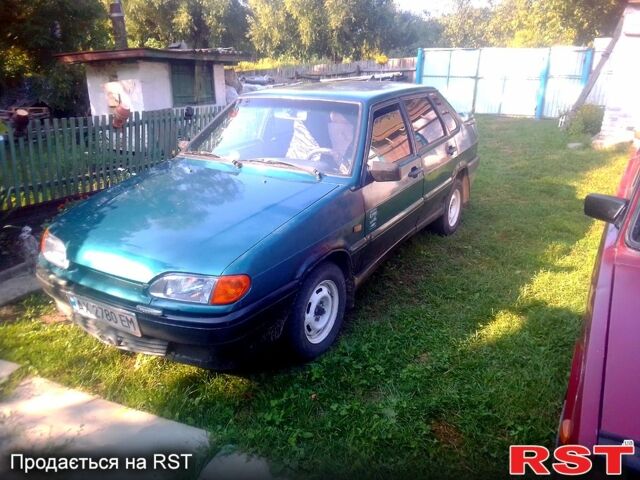 Зеленый ВАЗ 2115 Самара, объемом двигателя 1.5 л и пробегом 25 тыс. км за 900 $, фото 1 на Automoto.ua