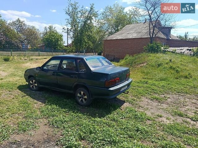 Зеленый ВАЗ 2115 Самара, объемом двигателя 1.5 л и пробегом 1 тыс. км за 1023 $, фото 1 на Automoto.ua