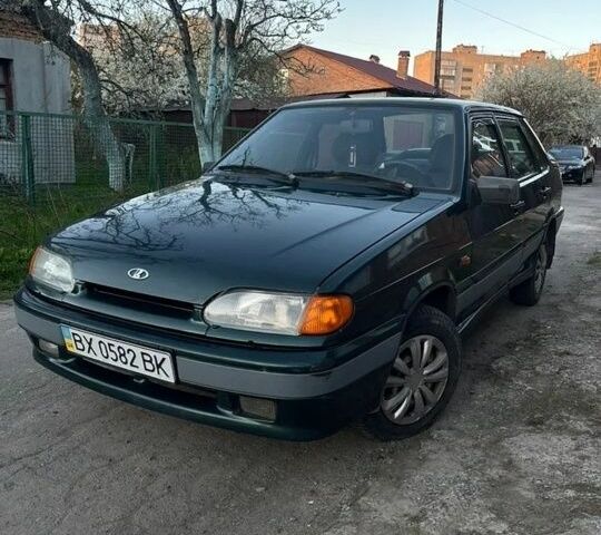 Зеленый ВАЗ 2115 Самара, объемом двигателя 1.5 л и пробегом 182 тыс. км за 1850 $, фото 1 на Automoto.ua