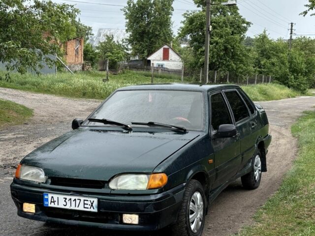 Зелений ВАЗ 2115 Самара, об'ємом двигуна 1.5 л та пробігом 225 тис. км за 799 $, фото 1 на Automoto.ua