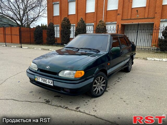 Зелений ВАЗ 2115 Самара, об'ємом двигуна 1.5 л та пробігом 300 тис. км за 1750 $, фото 1 на Automoto.ua