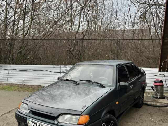 Зелений ВАЗ 2115 Самара, об'ємом двигуна 1.5 л та пробігом 326 тис. км за 1600 $, фото 1 на Automoto.ua