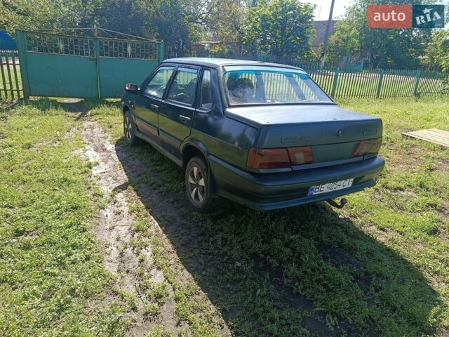 Зеленый ВАЗ 2115 Самара, объемом двигателя 1.5 л и пробегом 250 тыс. км за 837 $, фото 1 на Automoto.ua