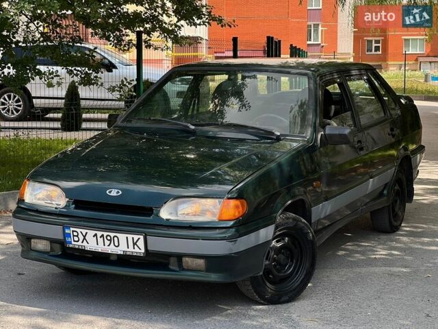 Зелений ВАЗ 2115 Самара, об'ємом двигуна 1.5 л та пробігом 183 тис. км за 1850 $, фото 1 на Automoto.ua