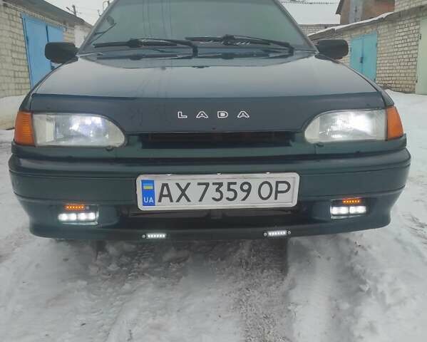 Зеленый ВАЗ 2115 Самара, объемом двигателя 1.5 л и пробегом 210 тыс. км за 1400 $, фото 1 на Automoto.ua