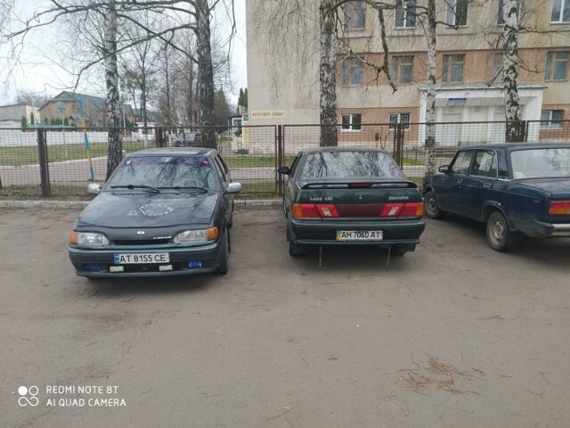 Зелений ВАЗ 2115 Самара, об'ємом двигуна 1.5 л та пробігом 308 тис. км за 2480 $, фото 1 на Automoto.ua