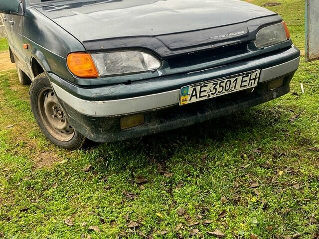 Зеленый ВАЗ 2115 Самара, объемом двигателя 1.5 л и пробегом 242 тыс. км за 1000 $, фото 1 на Automoto.ua