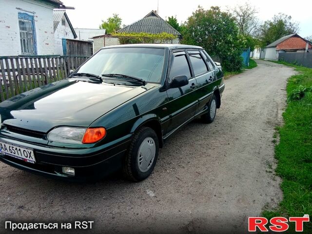 Зеленый ВАЗ 2115 Самара, объемом двигателя 1.5 л и пробегом 24 тыс. км за 3500 $, фото 1 на Automoto.ua