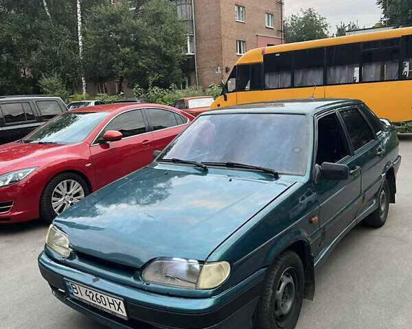 ВАЗ 2115 Самара 2003 в Полтаве на Automoto.ua Зеленый ВАЗ 2115 Самара, объемом двигателя 1.5 л и пробегом 180 тыс. км за 1500 $, фото 1 на Automoto.ua