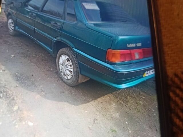 Зелений ВАЗ 2115 Самара, об'ємом двигуна 1.5 л та пробігом 200 тис. км за 1570 $, фото 1 на Automoto.ua