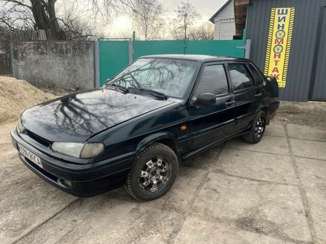 Зеленый ВАЗ 2115 Самара, объемом двигателя 1.5 л и пробегом 200 тыс. км за 1200 $, фото 1 на Automoto.ua
