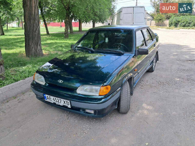 Зелений ВАЗ 2115 Самара, об'ємом двигуна 1.5 л та пробігом 98 тис. км за 2800 $, фото 1 на Automoto.ua