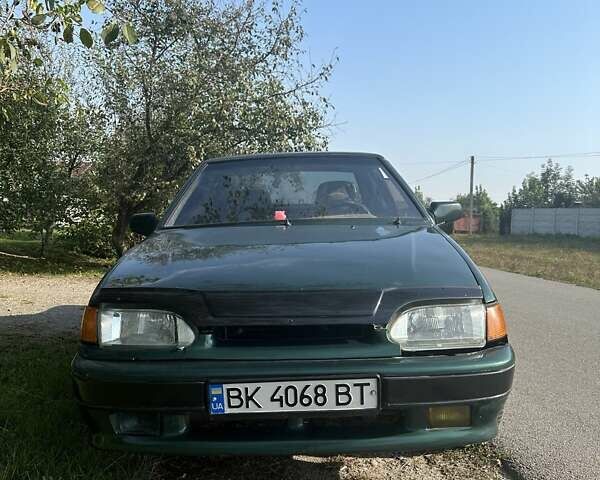 Зеленый ВАЗ 2115 Самара, объемом двигателя 1.5 л и пробегом 220 тыс. км за 1600 $, фото 1 на Automoto.ua