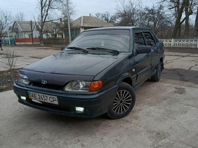 Зелений ВАЗ 2115 Самара, об'ємом двигуна 1.5 л та пробігом 300 тис. км за 1415 $, фото 1 на Automoto.ua