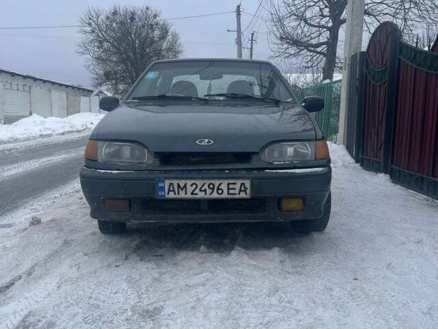 Зеленый ВАЗ 2115 Самара, объемом двигателя 1.5 л и пробегом 150 тыс. км за 1500 $, фото 1 на Automoto.ua