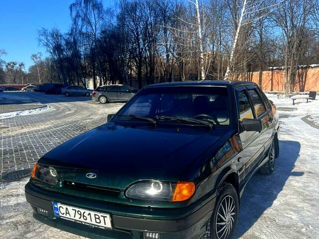 Зелений ВАЗ 2115 Самара, об'ємом двигуна 1.5 л та пробігом 52 тис. км за 2600 $, фото 1 на Automoto.ua