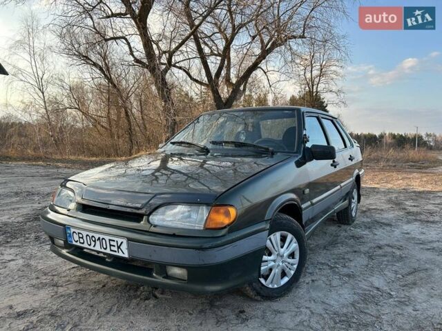 Зеленый ВАЗ 2115 Самара, объемом двигателя 1.5 л и пробегом 180 тыс. км за 1750 $, фото 1 на Automoto.ua