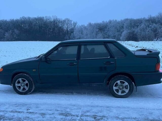 Зелений ВАЗ 2115 Самара, об'ємом двигуна 1.5 л та пробігом 120 тис. км за 1600 $, фото 1 на Automoto.ua