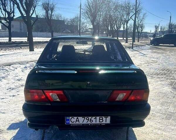 Зеленый ВАЗ 2115 Самара, объемом двигателя 1.5 л и пробегом 52 тыс. км за 2600 $, фото 1 на Automoto.ua