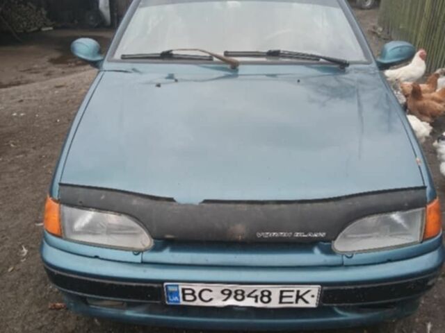 Зеленый ВАЗ 2115 Самара, объемом двигателя 8 л и пробегом 244 тыс. км за 900 $, фото 1 на Automoto.ua